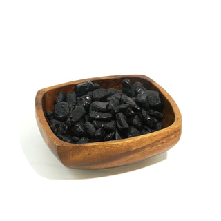 Black Tourmaline A Tumbled Stones from The Rock Space
