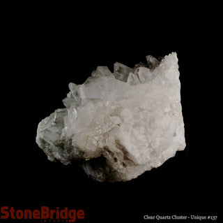Clear Quartz Cluster U#137 - 6" from The Rock Space