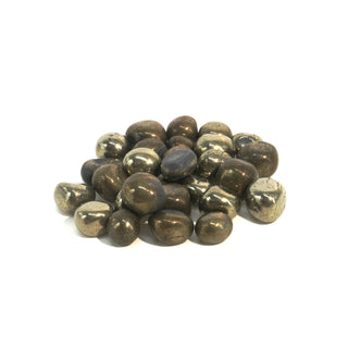Pyrite Iron Matrix Tumbled Stones - India from The Rock Space