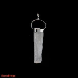 Selenite Point - 925 Silver Pendant from The Rock Space