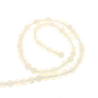 Opalite - Round Strand 15" - 6mm from The Rock Space
