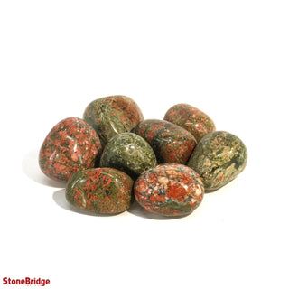 Unakite Tumbled Stones - India from The Rock Space