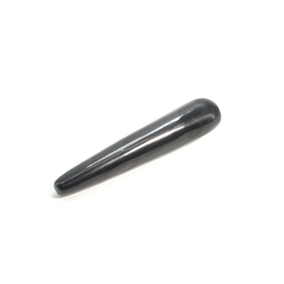 Shungite Rounded Massage Wand - Medium #3 - 4" to 5" from The Rock Space