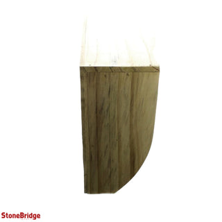 Wooden Crystals Tumbled Stone Display Stand - 12 Slots from The Rock Space