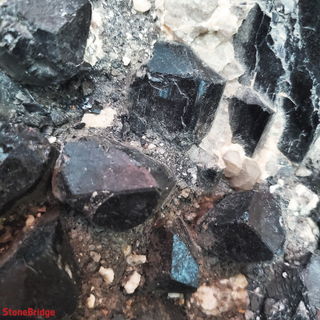 Black Tourmaline Cluster U#1 from The Rock Space