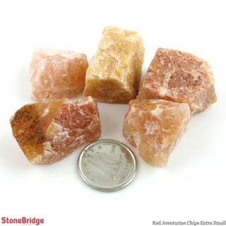 Red Aventurine Chips - Extra Small from The Rock Space