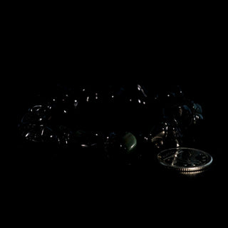 Obsidian Bead Bracelet from The Rock Space