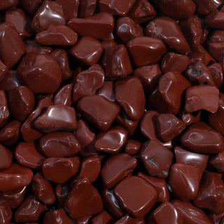 Red Jasper Tumbled Stones - Brazil from The Rock Space