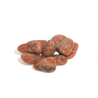 Orange Calcite Tumbled Stones - Brazil from The Rock Space