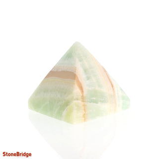 Calcite Green Pyramid LG1 from The Rock Space