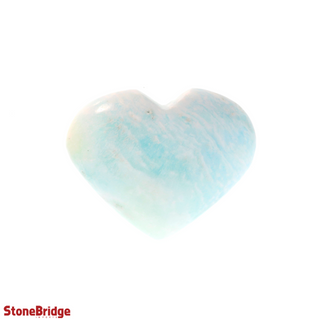 Blue Calcite Heart #5 from The Rock Space