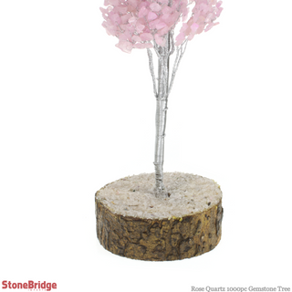 Quartz (Rose Coloured) - 1000pc Gemstone Tree from The Rock Space