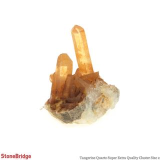 Tangerine Quartz SE Cluster #2 from The Rock Space