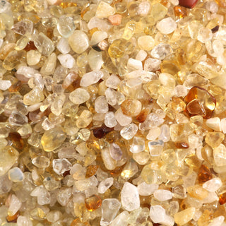 Citrine B Tumbled Stones - Tiny from The Rock Space