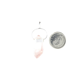 Lithium Quartz Double Terminated - 925 Silver Pendant from The Rock Space