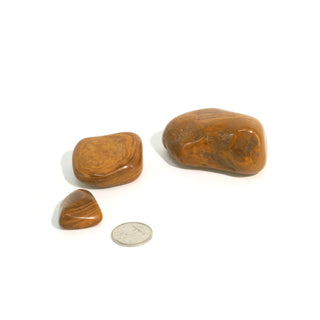 Yellow Jasper Tumbled Stones from The Rock Space