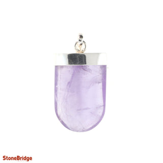 Amethyst Tongue - 925 Silver Pendant from The Rock Space