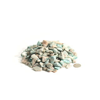 Amazonite B Tumbled Stones - Semi Polished from The Rock Space