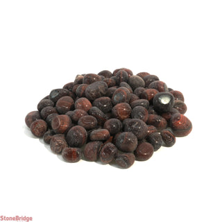Red Tiger Eye Tumbled Stones - India from The Rock Space