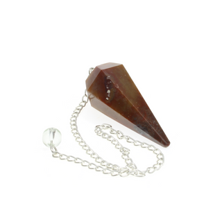 Bloodstone Pendulum 6 Facet & Bead - 3 Pack from The Rock Space