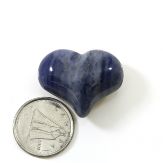 Sodalite Heart Pocket #1 - 3/4" to 1" from The Rock Space
