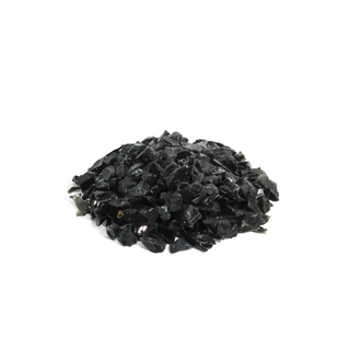 Obsidian Black Chips - 1kg from The Rock Space