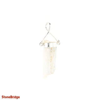 Selenite Point Swivel - 925 Silver Pendant from The Rock Space