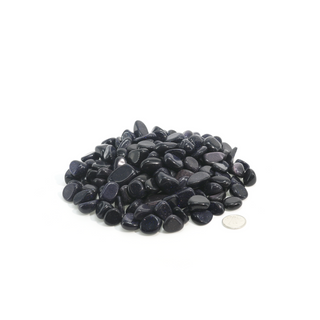 Blue Goldstone Tumbled Stones from The Rock Space