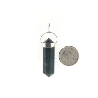 Apatite Blue Double Terminated - 925 Silver Pendant from The Rock Space