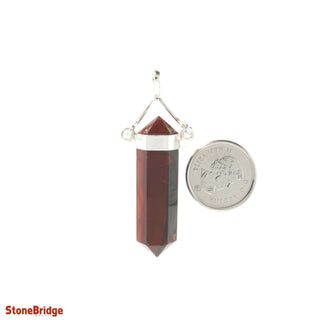 Carnelian Double Terminated Swivel - 925 Silver Pendant from The Rock Space