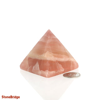 Calcite Rose Pyramid MD3 from The Rock Space