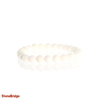 Tridacna Round Bracelet - 8mm from The Rock Space