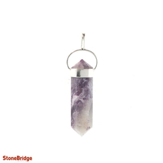 Lepidolite Double Terminated - 925 Silver Pendant from The Rock Space