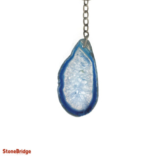 Keychain - Agate Slice from The Rock Space