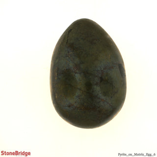 Pyrite On Matrix Egg #6 - 2 3/8" to 3" from The Rock Space