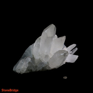 Lemurian Quartz Cluster U#3 - Super Clear - 19lb - 12" from The Rock Space