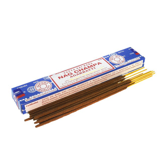Nag Champa Agarbatti Satya Incense Sticks - 12 Sticks from The Rock Space