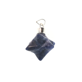 Sodalite Merkaba - 925 Silver Pendant from The Rock Space