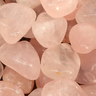 Rose Quartz E Tumbled Stones - Brazil from The Rock Space