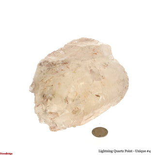 Lightning Quartz Point U#4 - 5" x 3" from The Rock Space