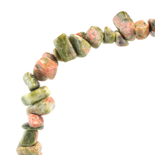 Unakite Bead Bracelet from The Rock Space