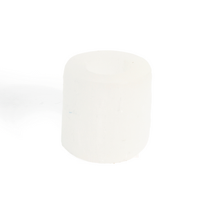 Selenite Candle Holder White - 3" from The Rock Space