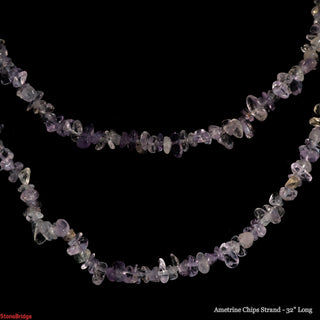 Ametrine Chip Strands - 3mm to 5mm from The Rock Space