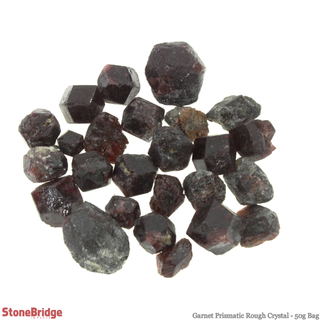 Garnet Prismatic - 50g Bag from The Rock Space