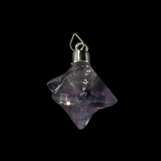 Amethyst Merkaba - 925 Silver Pendant from The Rock Space