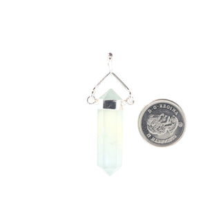 Onyx Blue Double Terminated Swivel - 925 Silver Pendant from The Rock Space