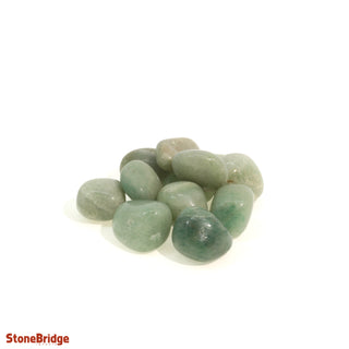 Green Aventurine Tumbled Stones - India from The Rock Space