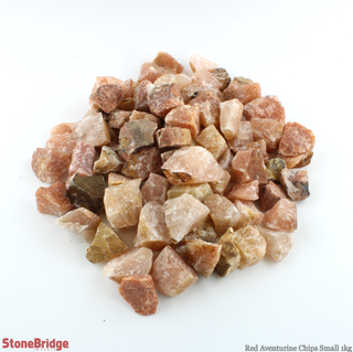 Red Aventurine Chips - Small from The Rock Space