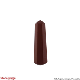 Red Jasper Pointed Massage Wand - Extra Small #1 - 1" to 2" from The Rock Space