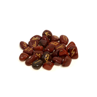 Red Jasper Runes Set from The Rock Space